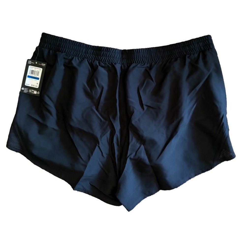 Under Armour Women's Fly By 3" Running Shorts Black XL Loose NWT 1382438 - Picture 5 of 5